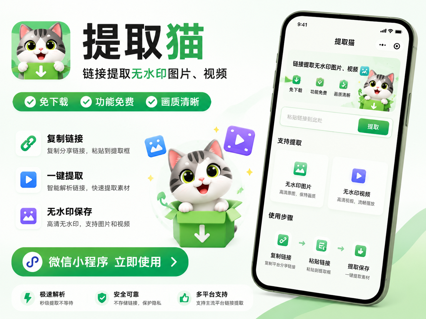 提取猫介绍